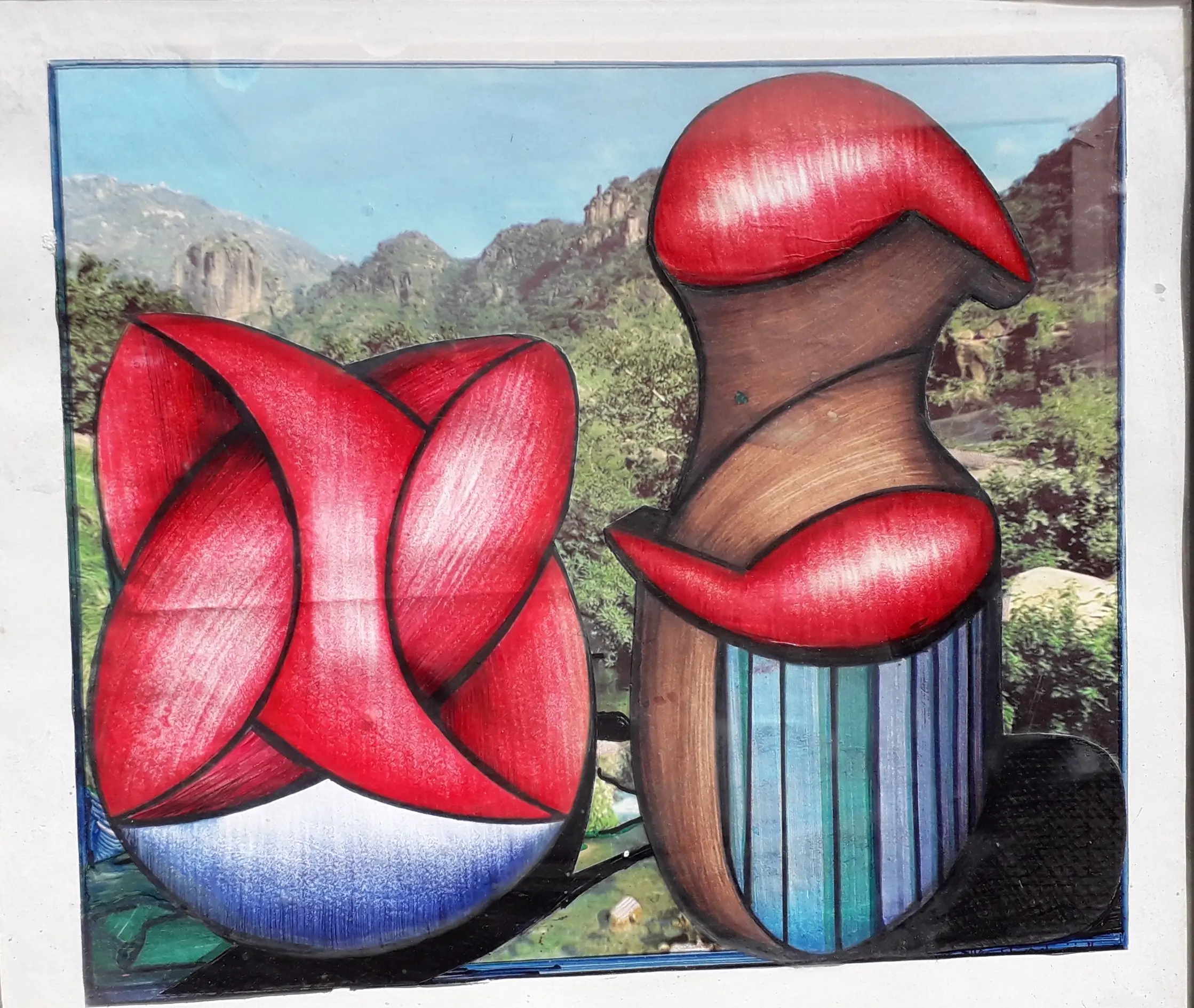 لوحة تشكيلية