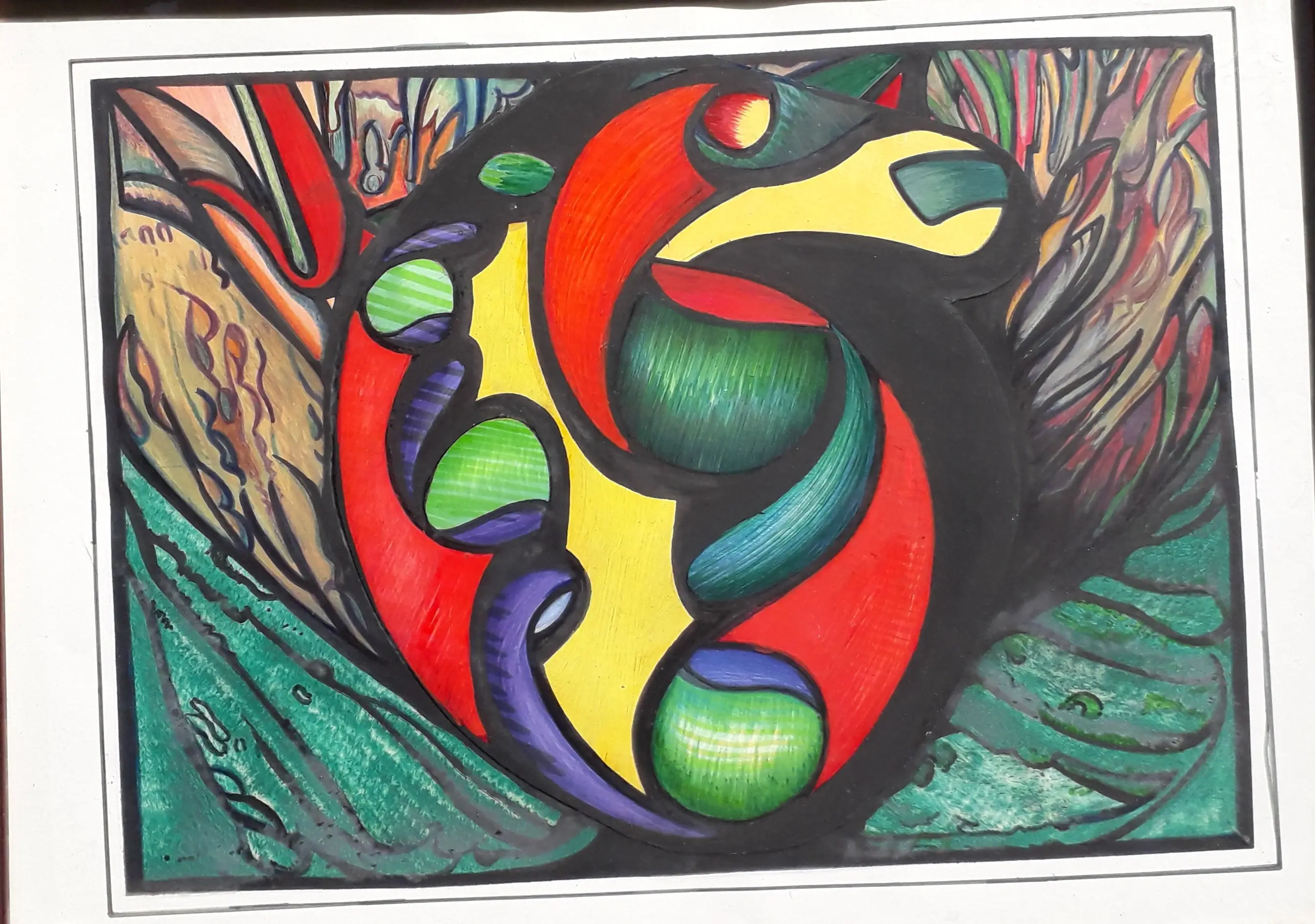 لوحة تشكيلية